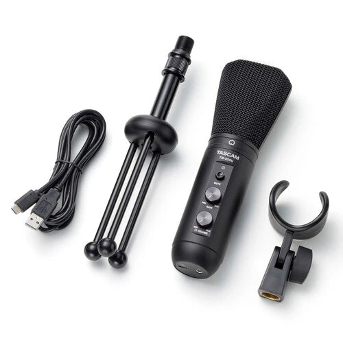Tascam TM-250U Supercardioid USB Type-C Condenser Microphone