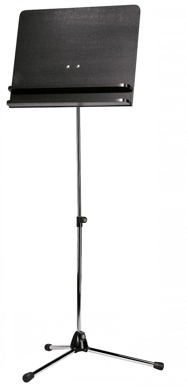 K&M 118/3-CHROME-BLACK-W