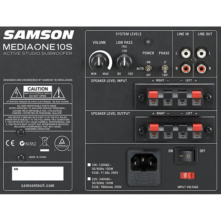 Samson MediaOne 10S