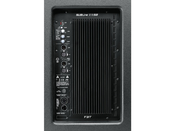 FBT SUBLINE 218SA 1200W Processed Active Subwoofer - 18"