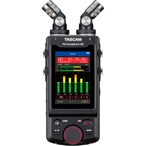 Tascam PORTACAPTURE-X8 6-Input / 6-Track Handheld Adaptive Multitrack Recorder