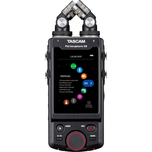 Tascam PORTACAPTURE-X8 6-Input / 6-Track Handheld Adaptive Multitrack Recorder