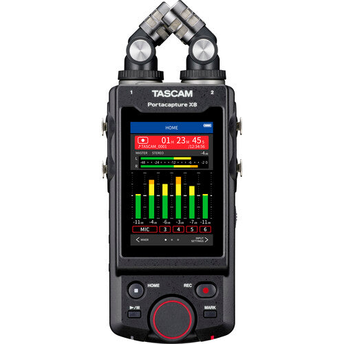 Tascam PORTACAPTURE-X8 6-Input / 6-Track Handheld Adaptive Multitrack Recorder