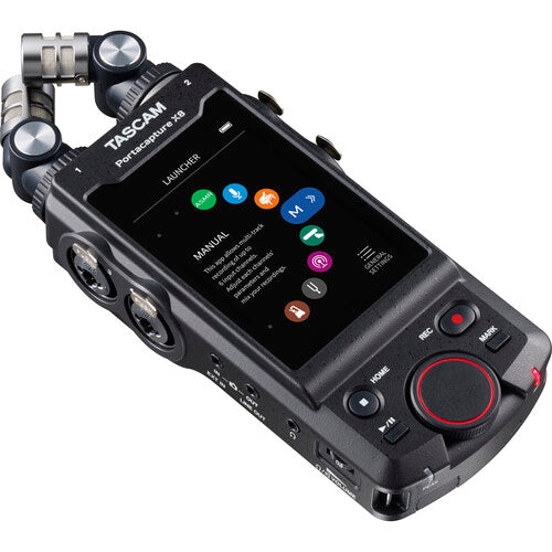Tascam PORTACAPTURE-X8 6-Input / 6-Track Handheld Adaptive Multitrack Recorder