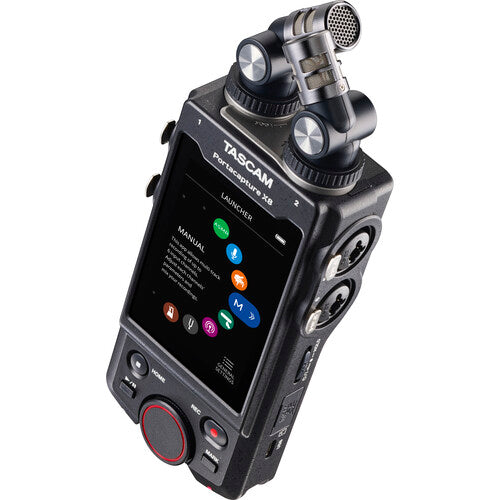 Tascam PORTACAPTURE-X8 6-Input / 6-Track Handheld Adaptive Multitrack Recorder