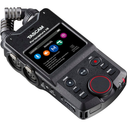 Tascam PORTACAPTURE X6 32-Bit 6-Channel Multitrack Field Recorder