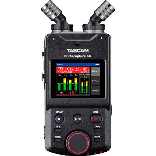 Tascam PORTACAPTURE X6 32-Bit 6-Channel Multitrack Field Recorder