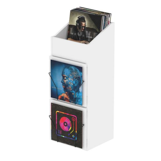 Glorious RECORD-DOOR-WHT Record Box Display Door - White