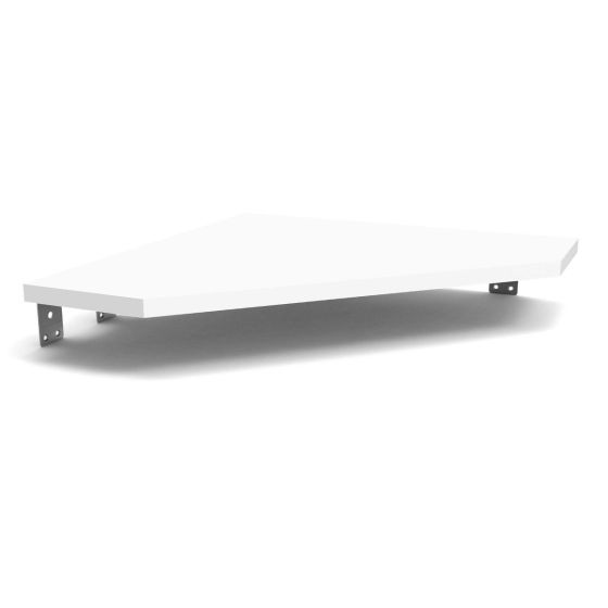 Glorious MODULAR-SIDE-ADAPT Modular Side Rack Adapter For Workstation to a Workbench (White)