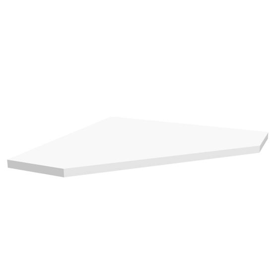 Glorious MODULAR-SIDE-ADAPT Modular Side Rack Adapter For Workstation to a Workbench (White)