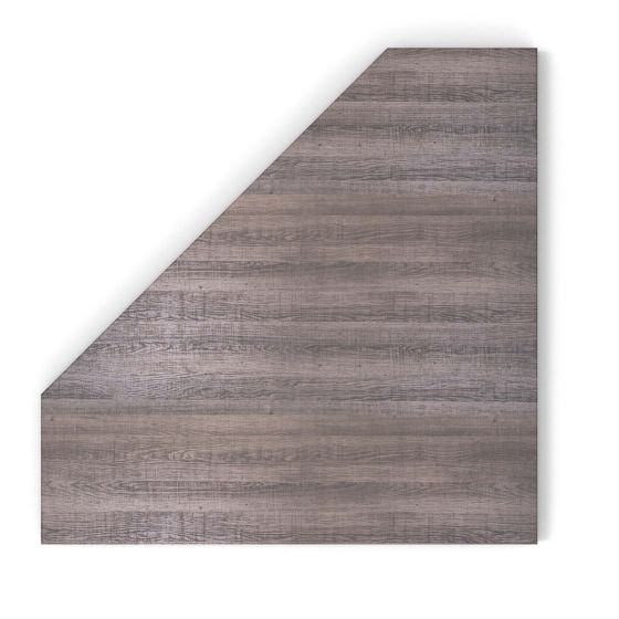 Glorious MODULAR-SIDE-ADAPT Modular Side Rack Adapter For Workstation to a Workbench (Walnut)