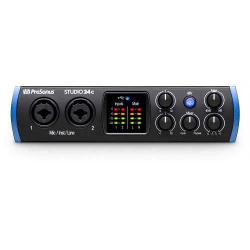 PreSonus Studio 24C 2X2 USB-C Audio Interface
