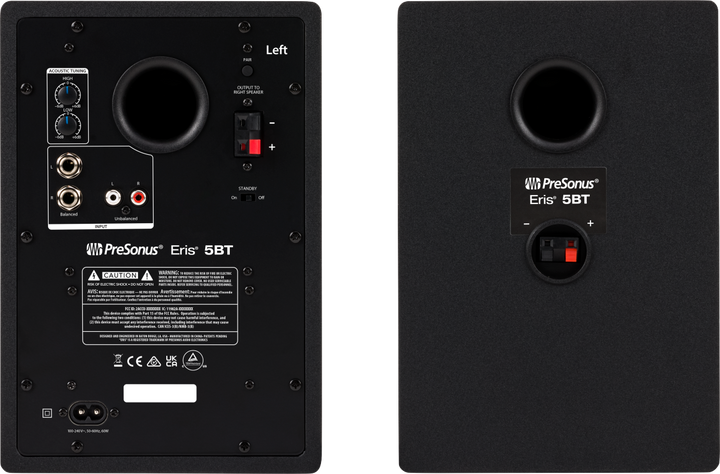 PreSonus Eris 5BT Media Reference Monitors with Bluetooth® Connectivity - 5"