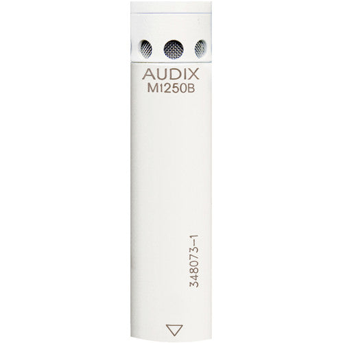 Audix M1250BWHC Miniaturized Hypercardioid Condenser Microphone - White