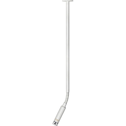 Audix M40W12HC Miniature High-Output Hypercardioid Ceiling Microphone w/ 12" Gooseneck - White