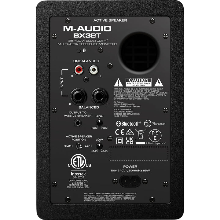 M-Audio BX3 (Pair) with Bluetooth