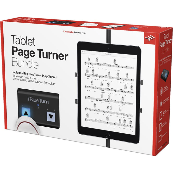 IK Multimedia Page Turner Bundle