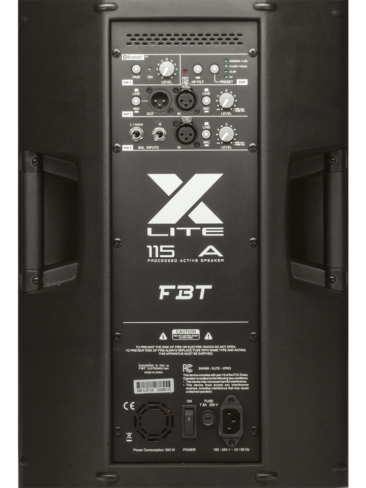 FBT X-LITE 115A Processed Active Speaker - 15"
