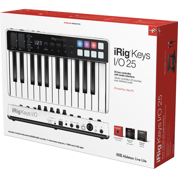 IK Multimedia iRig Keys I/O 25