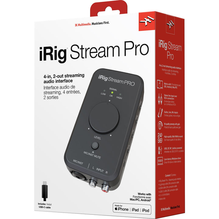 IK Multimedia iRig Stream Pro