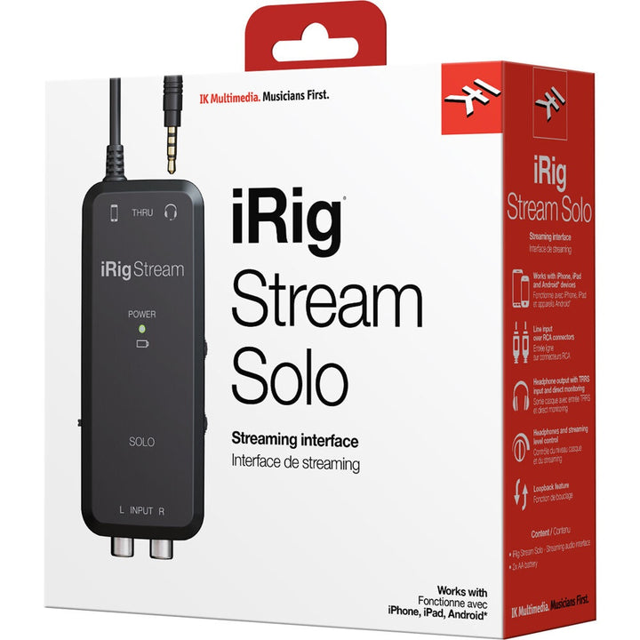 IK Multimedia iRig Stream Solo