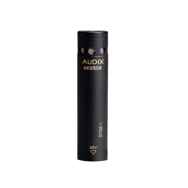 Audix MB2455 Microphones MicroBoom™ System 24in Boom with Cardioid M1255B Capsule, Carbon Fiber Boom