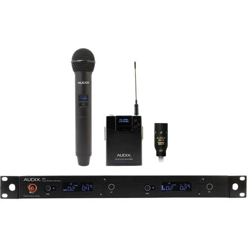 Audix AP62C210 Dual-Channel Diversity Receiver With Bodypack