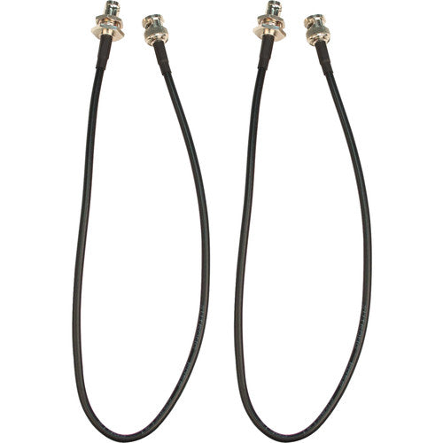 Audix CBLBNC24 24" 50-Ohm BNC Cables Pair For Front Mounting Antennas
