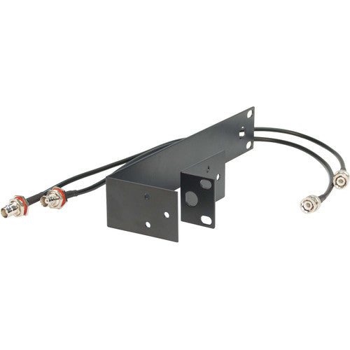 Audix RMT41KIT Rackmount Kit For Single R41 Or R61 Receiver w/ BNC Cables