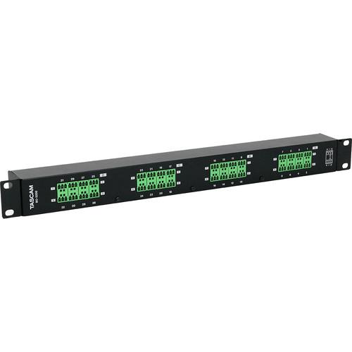Tascam BO-32DE Rackmount 32-Channel DB25 To Euroblock Io Adapter