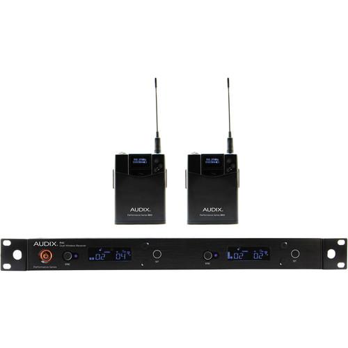 Audix AP42BPB Dual-Channel Bodypack Wireless System