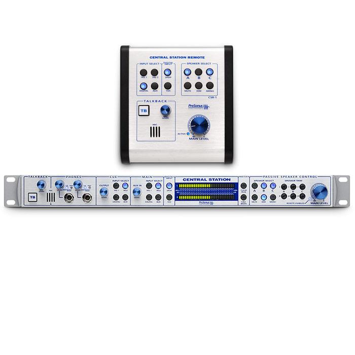 PreSonus Central Station Plus Studio Control Center Interface With Remote