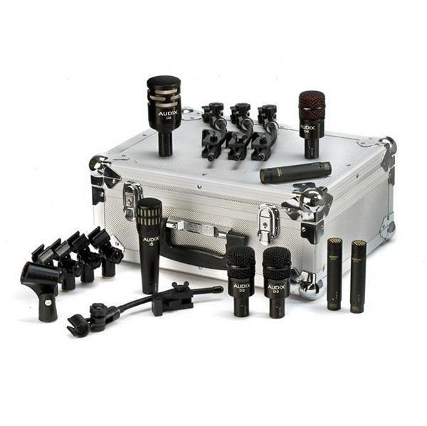 Audix DPELITE8 8 Piece Drum Microphone Package