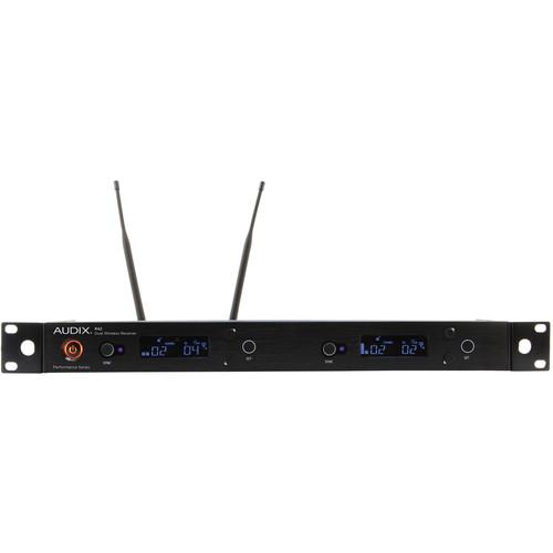 Audix R42KITB Kit-B Performance Series Dual-Channel UHF Diversity Receiver (554 to 586 MHz)