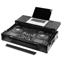 Odyssey RCGS-FLX10WBL Glide-Style Road Case for Pioneer DJ DDJ-FLX10 - Black