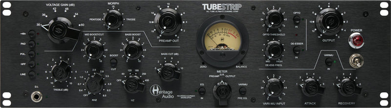 Heritage Audio TUBESTRIP all-tube recording channel strip