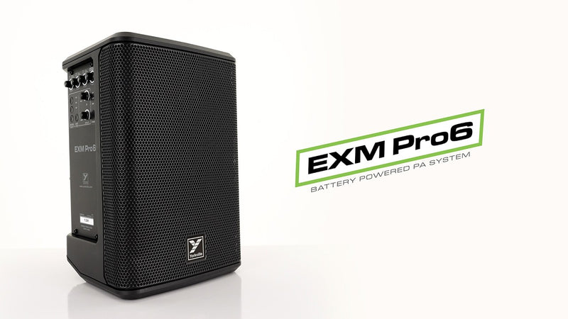 Yorkville EXM Pro6 battery-powered PA speaker