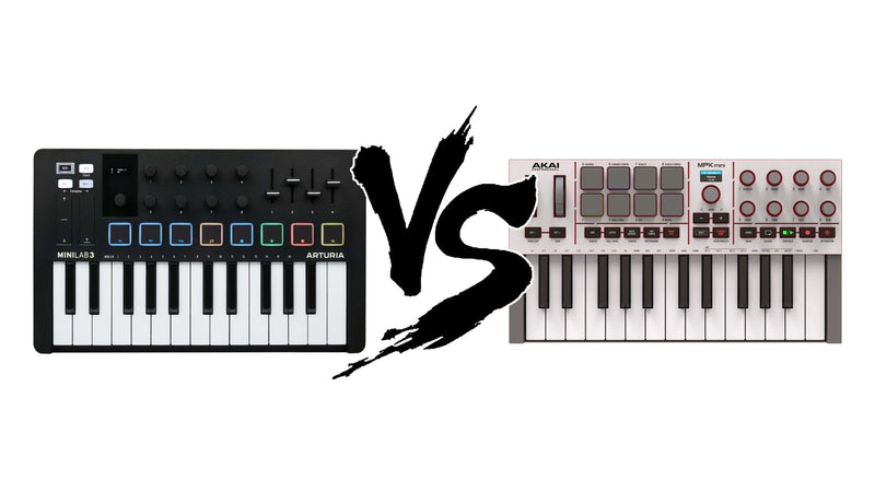 Arturia MiniLab 3 vs Akai MPK Mini IV Canada 2026