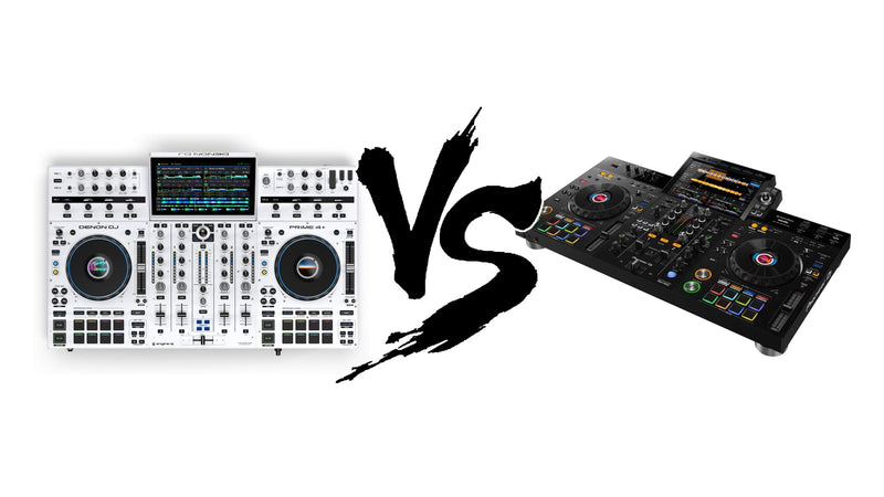 Prime 4+ White vs XDJ-RX3