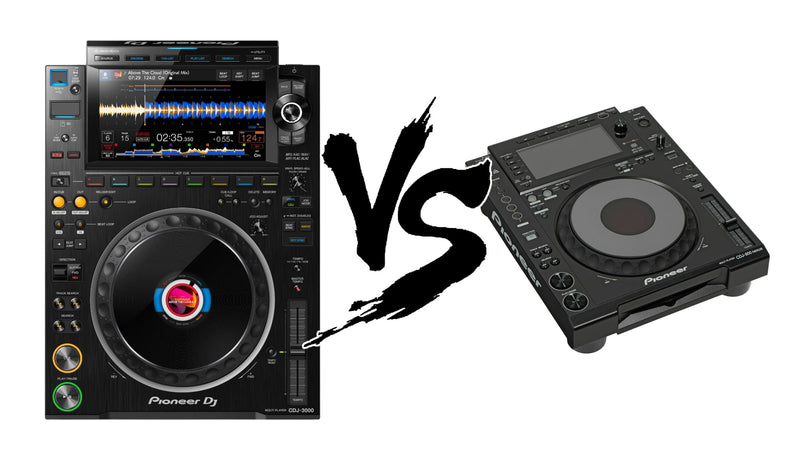 CDJ-3000 vs CDJ-900 Nexus