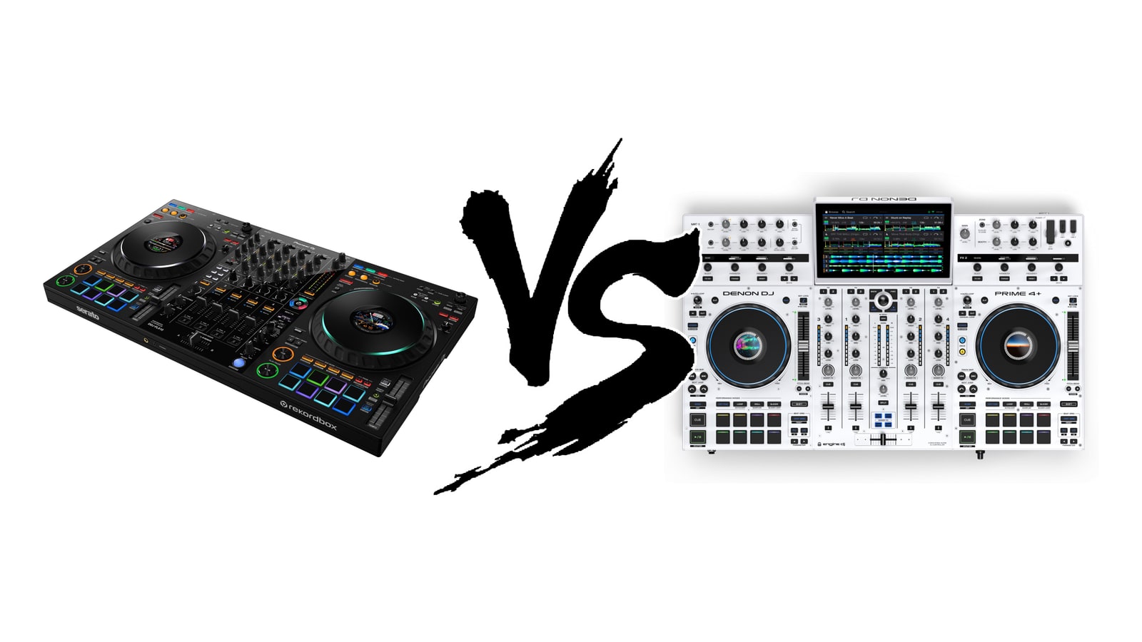 DDJ-FLX10 vs Prime 4+ White