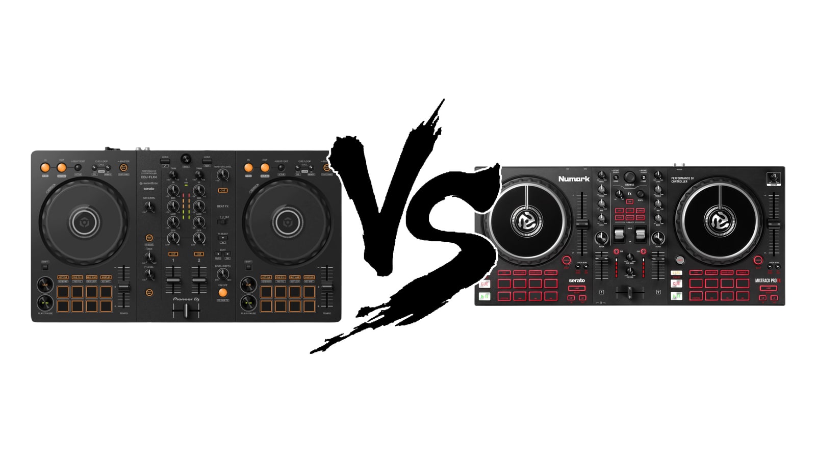 DDJ-FLX4 vs Mixtrack Pro FX