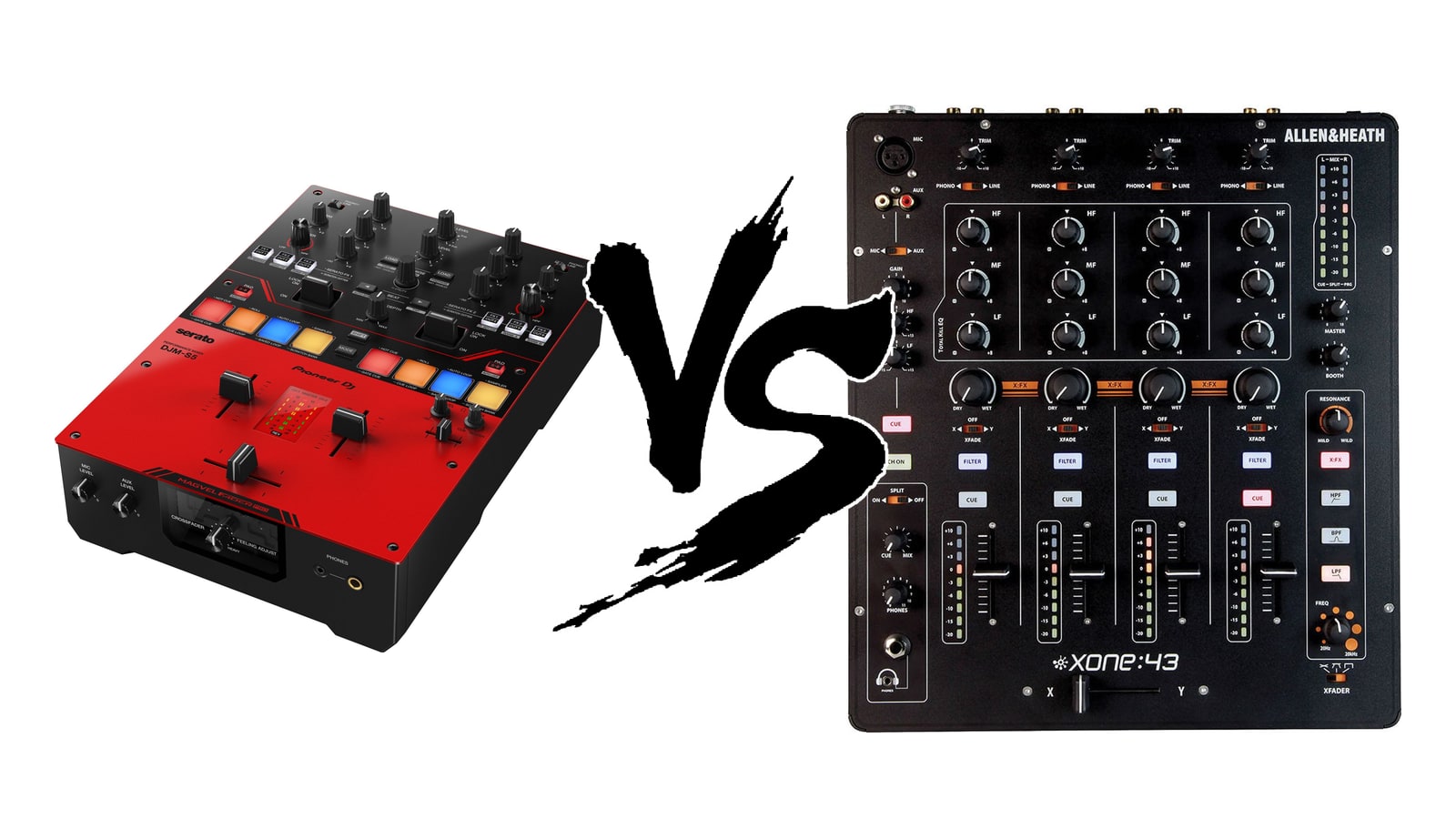 DJM-S5 vs XONE:43