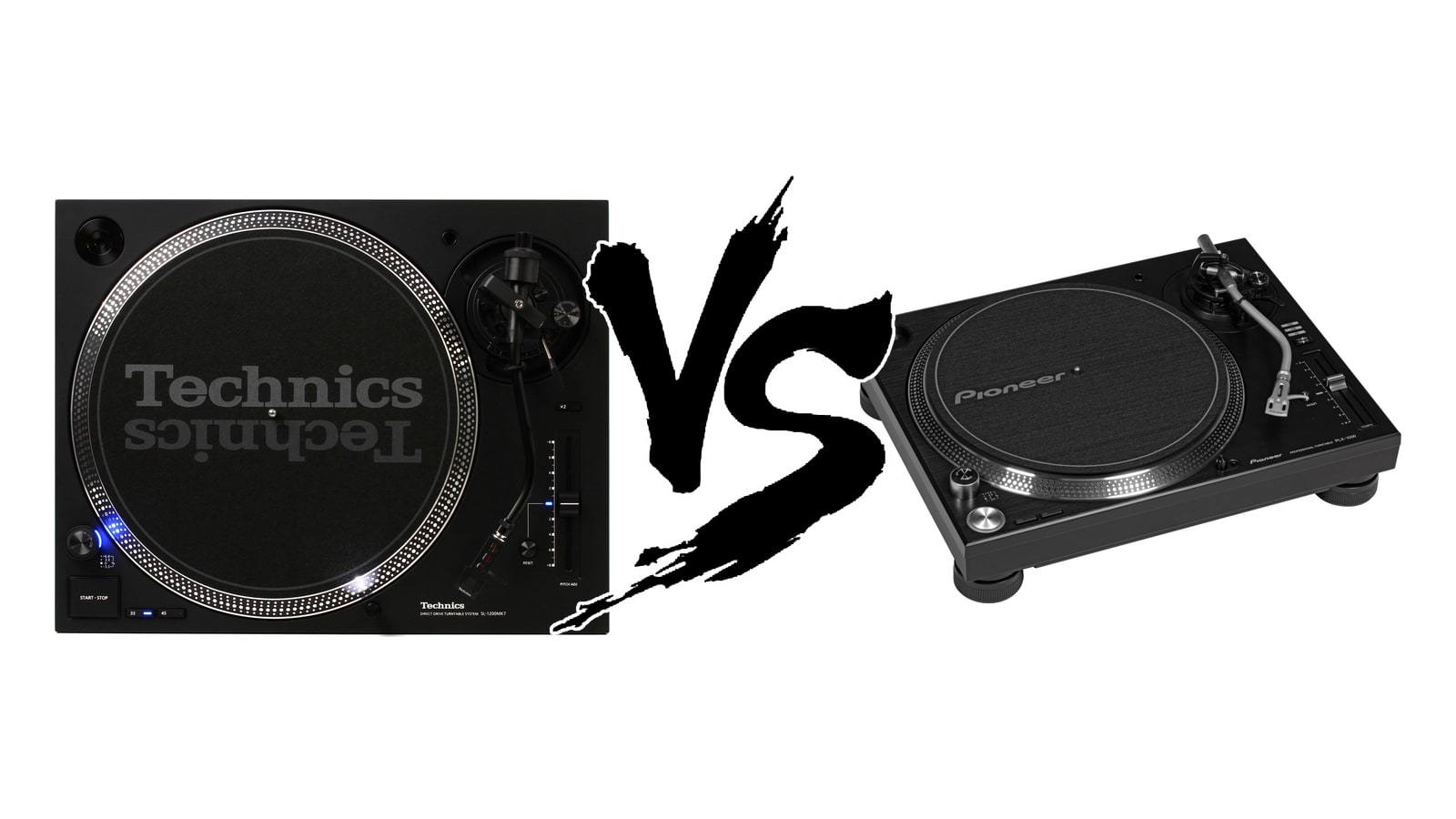 SL-1200MK7 Direct Drive Turntable vs PLX-1000