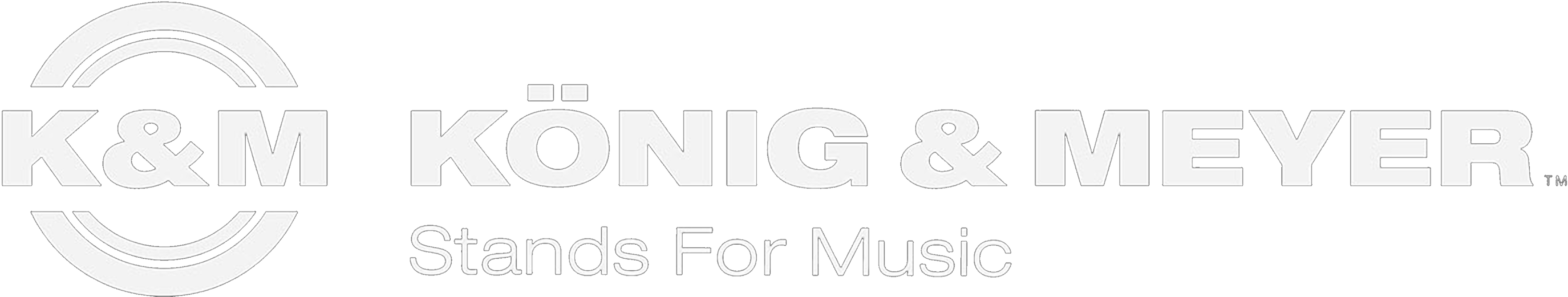 König & Meyer music stands logo representing high-quality German engineered stands and accessories