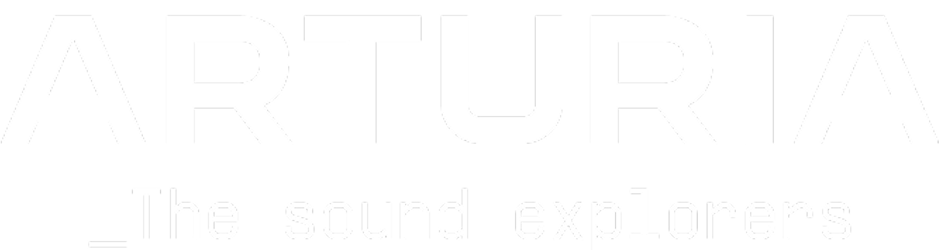 Arturia audio gear logo showcasing creative instruments and controllers to buy Arturia audio gear Toronto