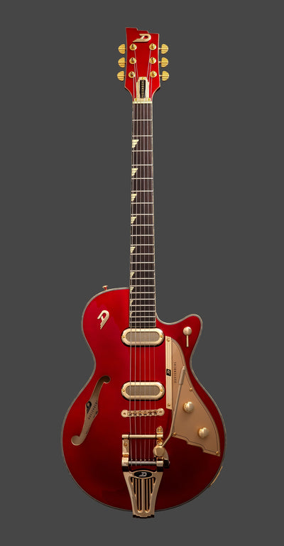 Duesenberg Starplayer TV Phonic Electric Guitar (Balboa Pearl Red)