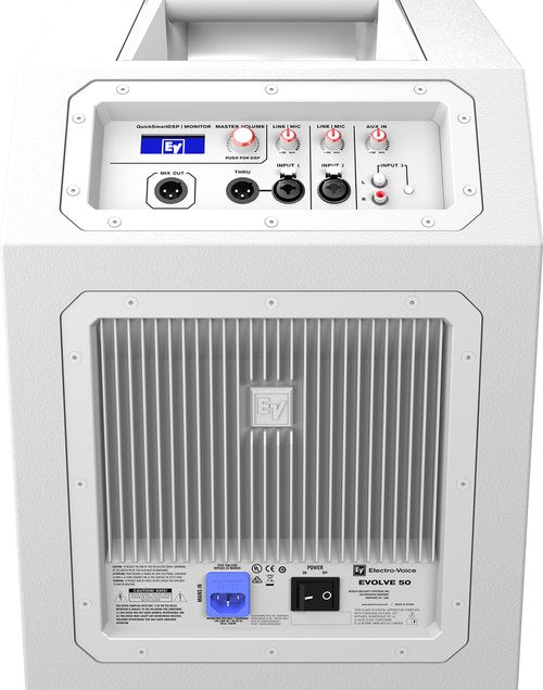 Electro-Voice Electro-Voice EVOLVE50-TW 12in Column Speaker Array with Pole & Bag - White