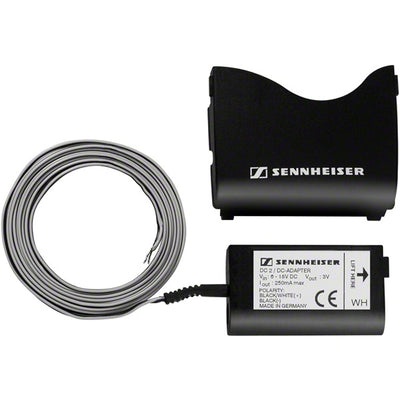 Sennheiser DC 2 bodypack power adapter with cable