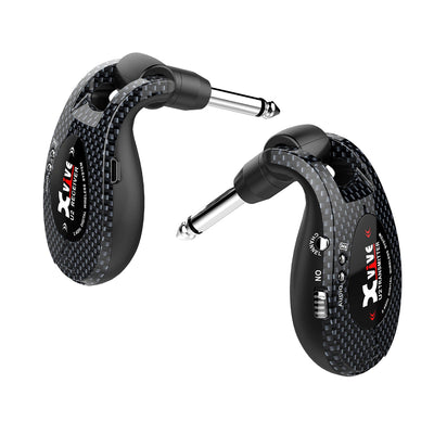 Xvive XVIVE-U2/CARBON Guitar Wireless System with 1/4" transmitter and 1/4" receiver - Microphones